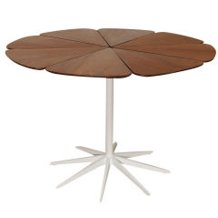 Early Richard Schultz for Knoll redwood petal table