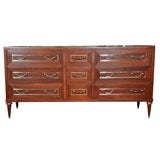 Antique Louis XVI Style Chest of Drawers Attributed to Jansen