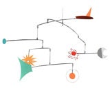 Wrought Iron Mobile in the Manner of Alexander Calder