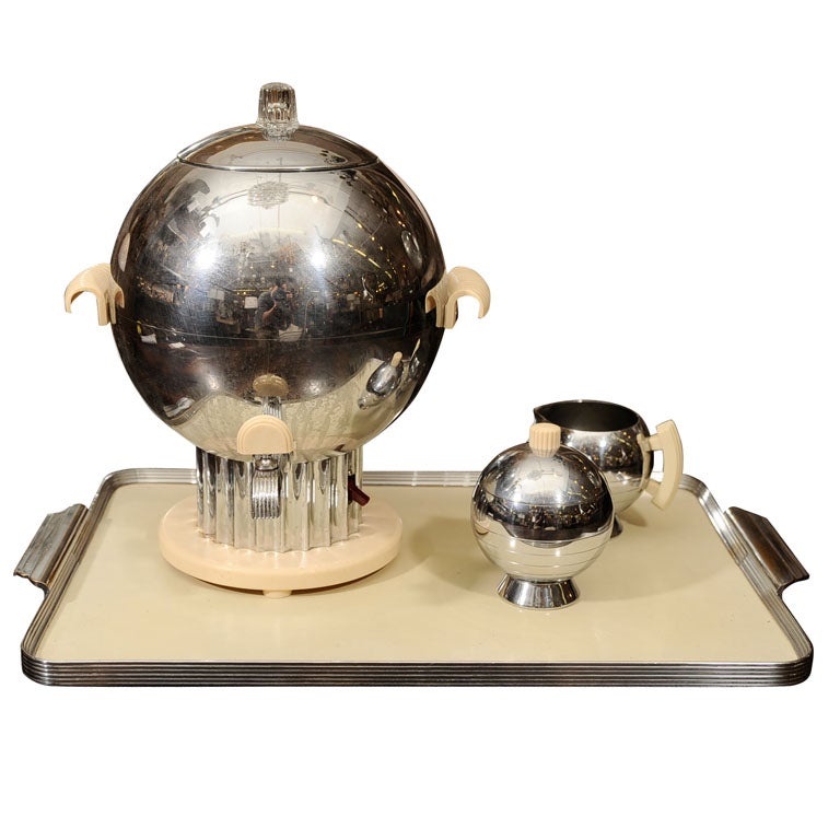 Chase "Coronet Coffee Urn Service" by Walter von Nessen