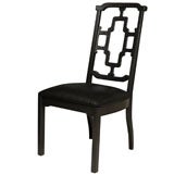 Black Asian Inspired Chair