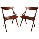 Pair of Chairs by Arne Hovmand-Olsen