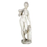 Vintage Cast Marble Aphrodite with Quince
