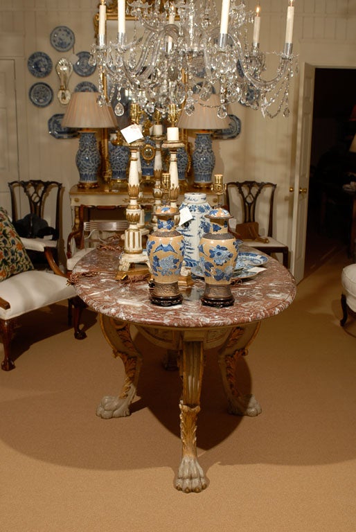 Pair Chinese Coffee Ground Crackleware Lamps