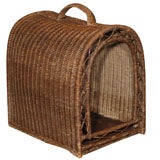 Vintage Small Dog Basket