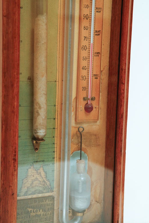 19th Century English Barometer For Sale 1