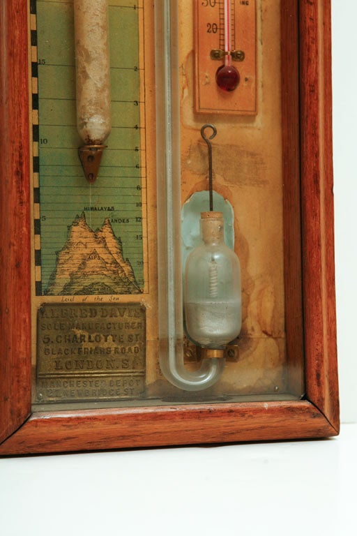 19th Century English Barometer For Sale 2