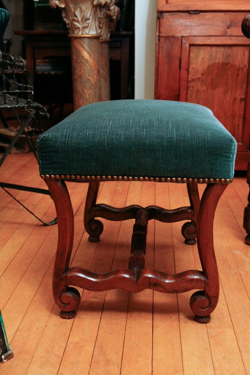 English Chair and Ottoman For Sale 1
