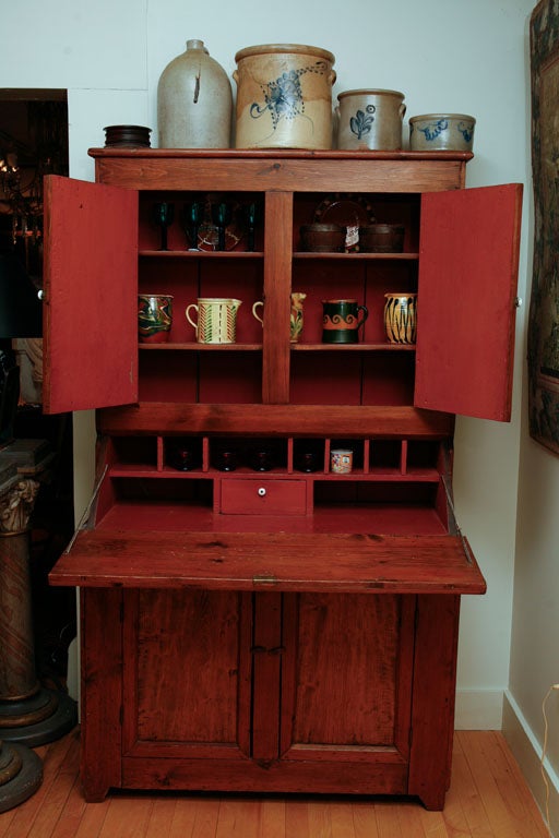 English Pine Copboard / Secretary