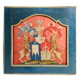 Framed Coat of Arms, depicting Polish nobility