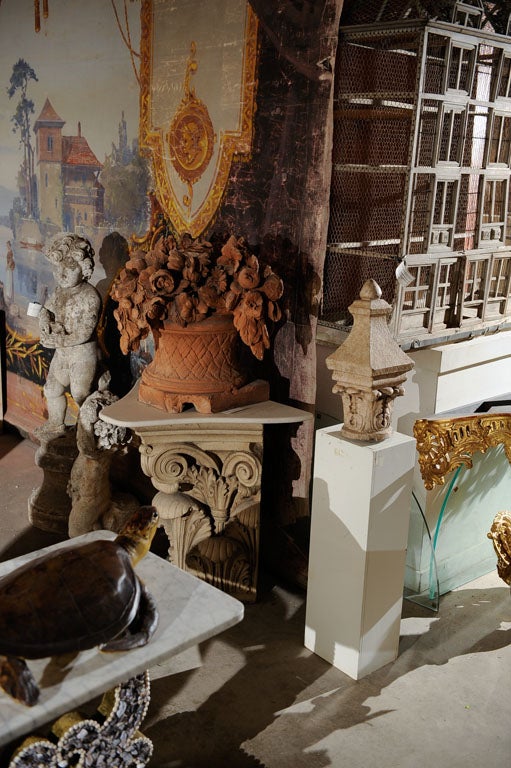 Glazed Terra Cotta Finial