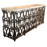 Antique Balcony Console