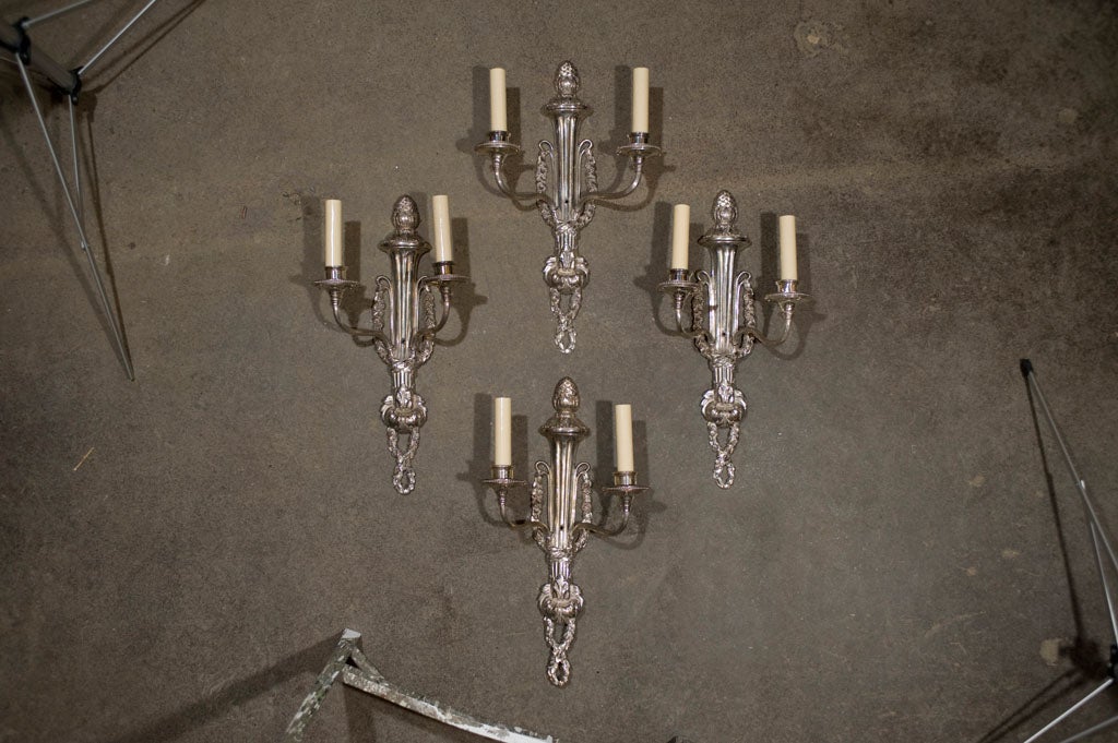 Set of Four Louis XVI Style Sconces