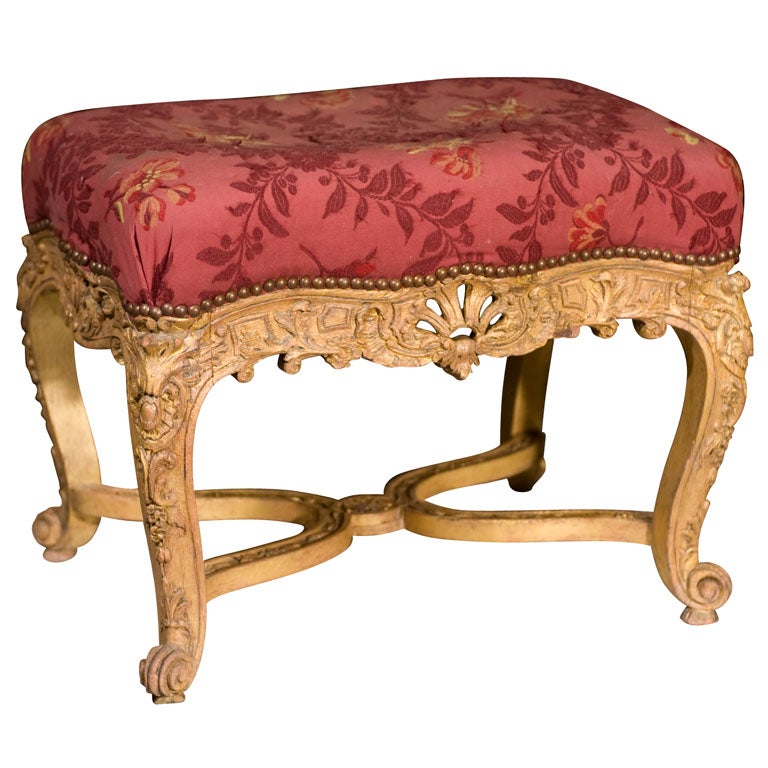 Louis XV Style Footstool For Sale