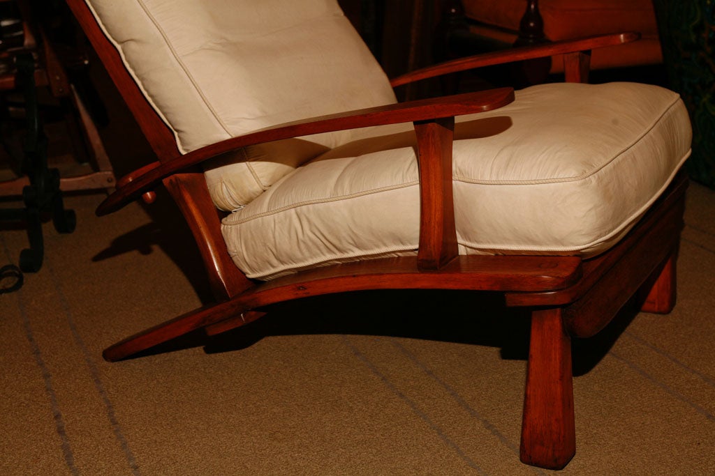 American Streamlined Maple Morris Chair