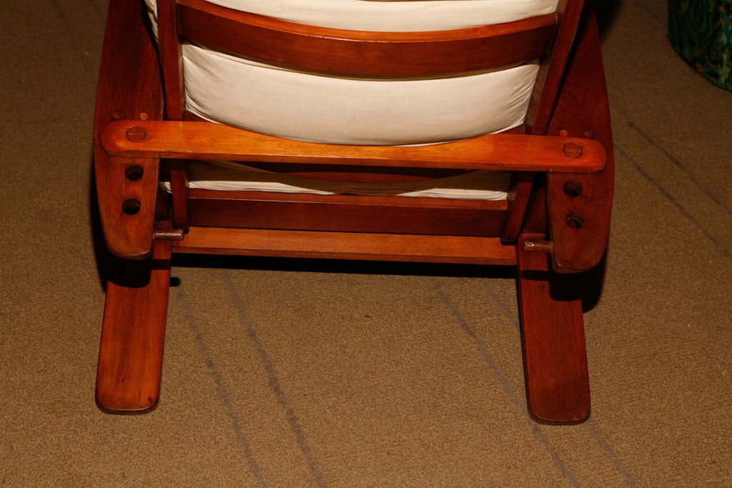 Ash Streamlined Maple Morris Chair