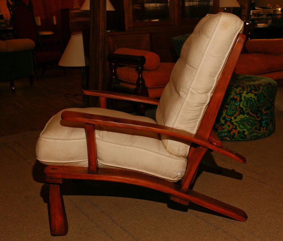 Streamlined Maple Morris Chair 1