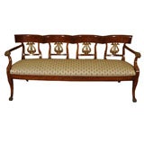 Early 19th Century Italian Settee