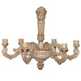 Carved Wood Chandelier 9