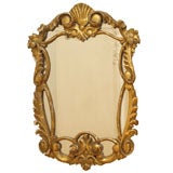 18th c. Antique Italian Gilt Mirror