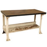 Vintage Industrial Table or Console