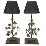 Pair of English Table Lamps