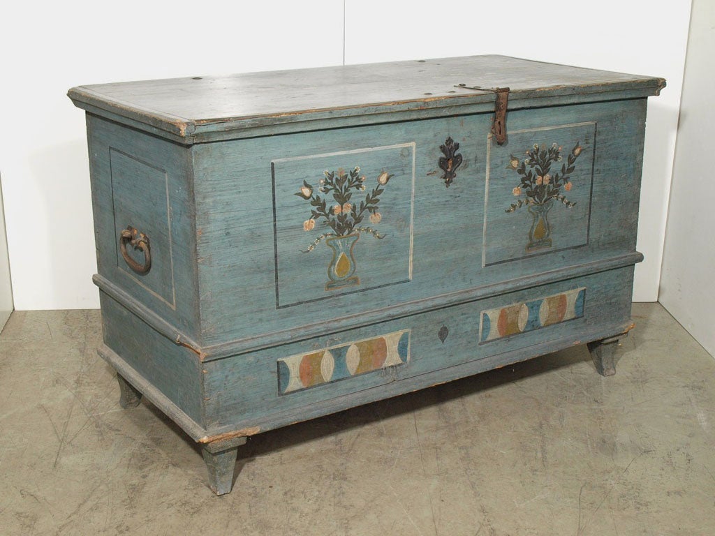 Handpainted Pine Trunk