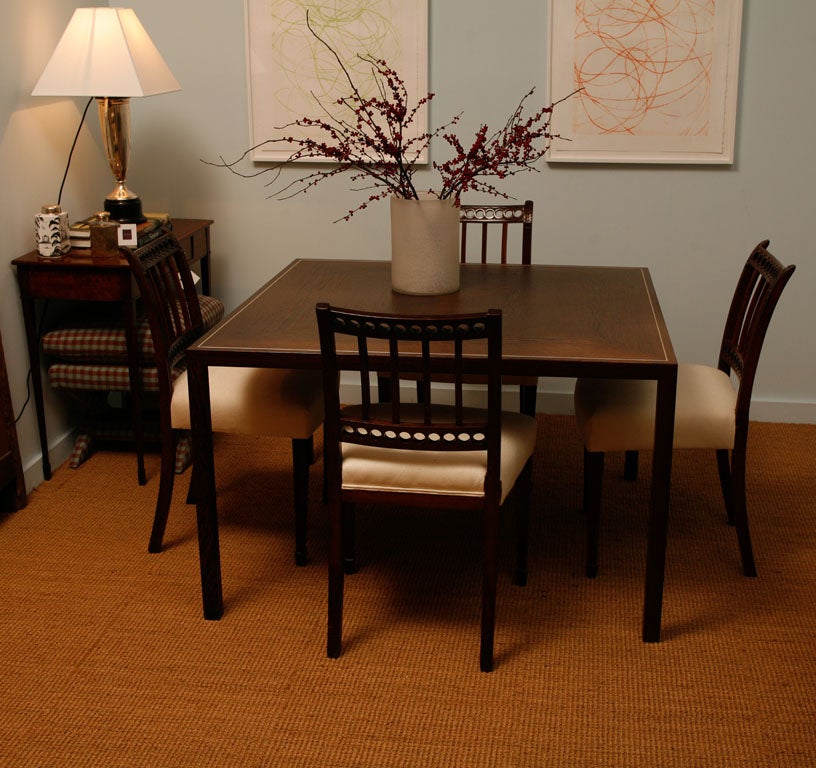Square Wenge Table