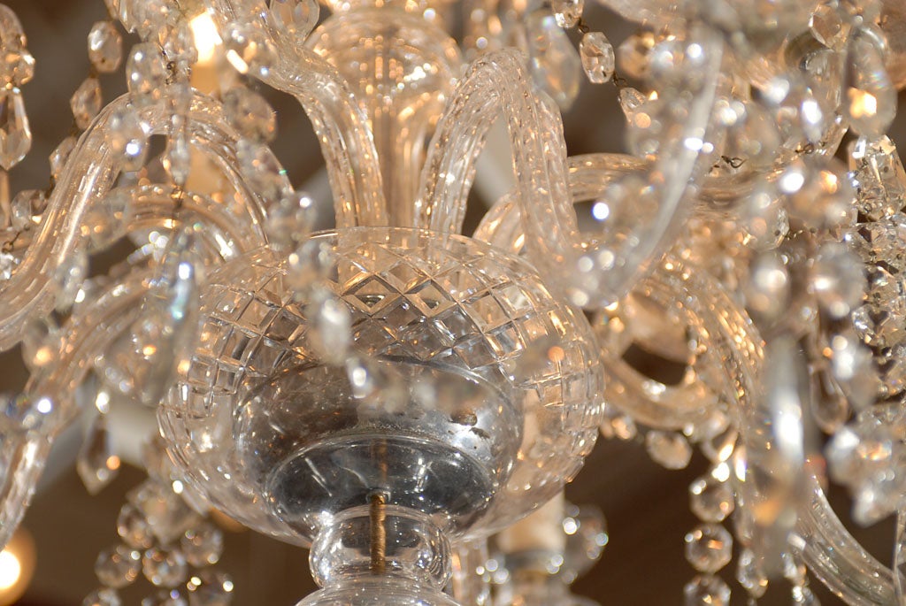 Waterford Style All Crystal Chandelier 3