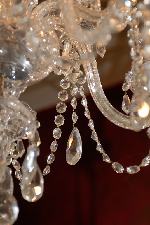 Waterford Style All Crystal Chandelier 4