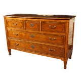 Five Drawer Maison Jansen Stamped Commode