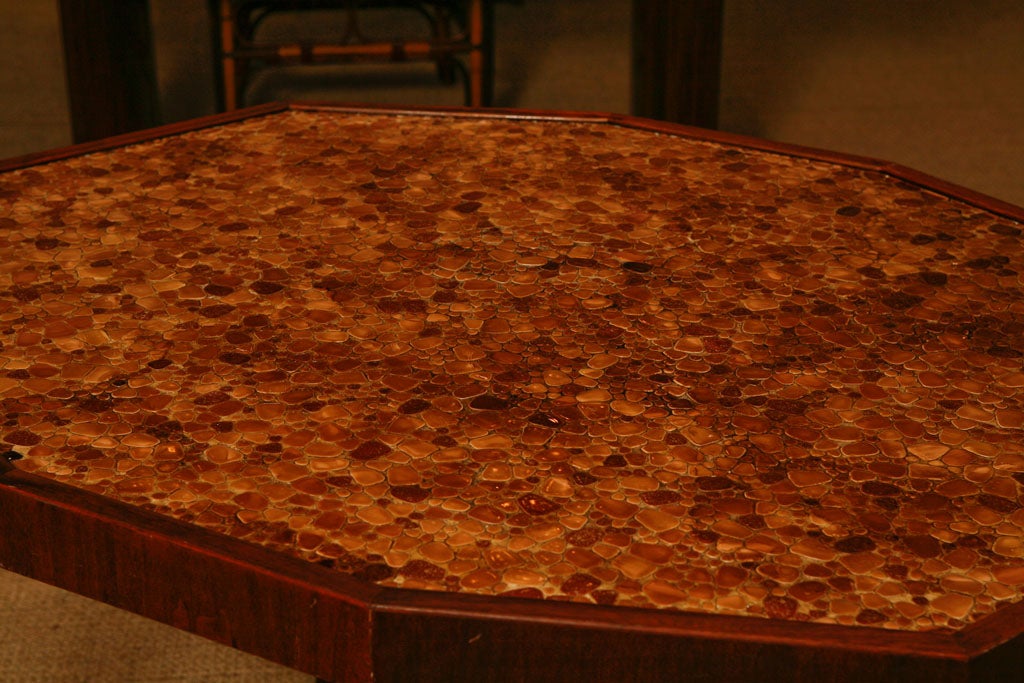 A Pebble Mosaic Table For Sale 1
