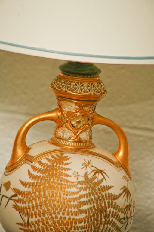 A Fern Motif Lamp 1