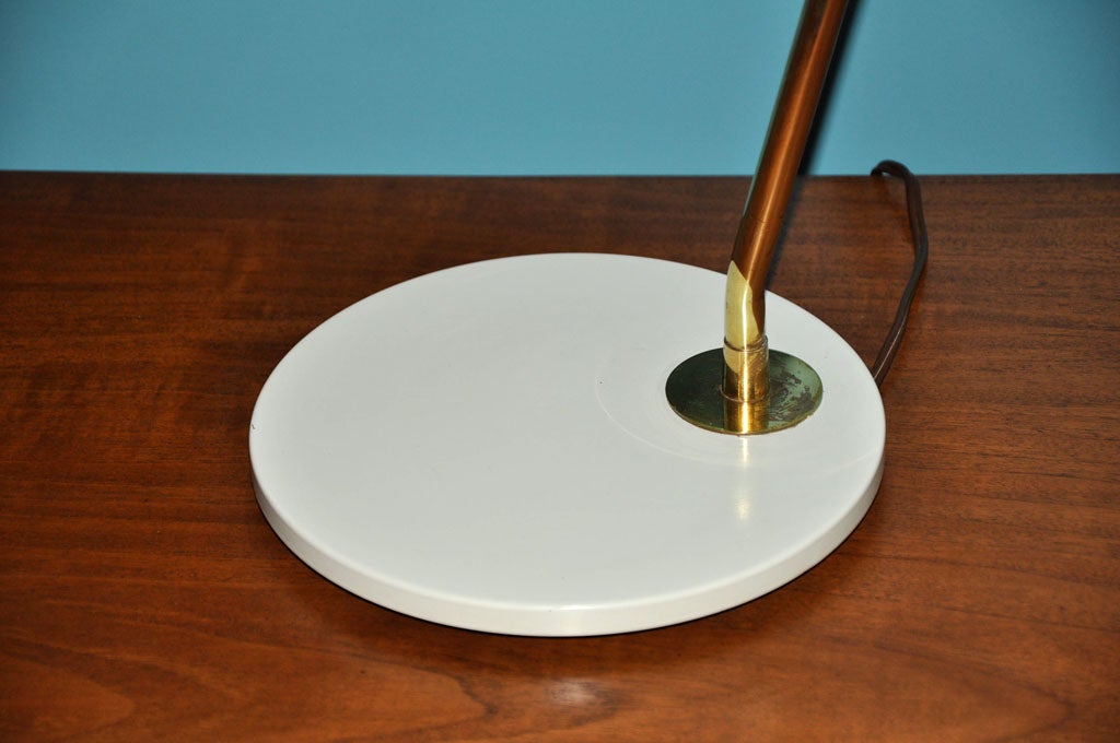 Mid-20th Century Lightolier Desk Lamp designed by Gerald Thurston