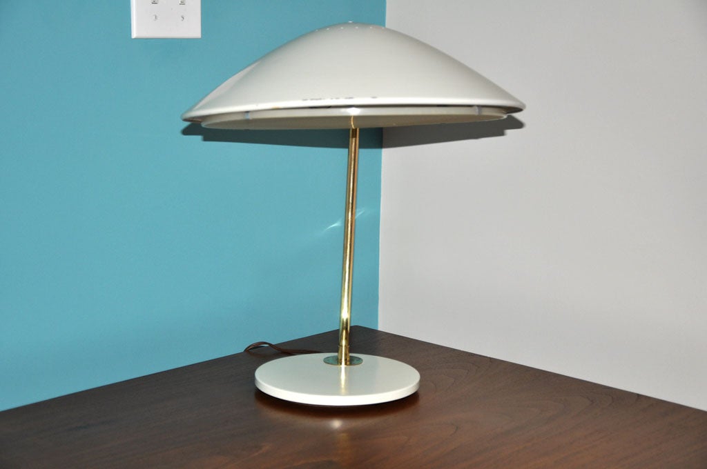 Lightolier Desk Lamp designed by Gerald Thurston at 1stDibs