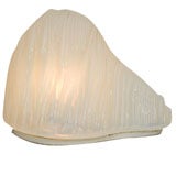 CARLO NASON ORGANIC ICE SHAPED TABLE LAMP.