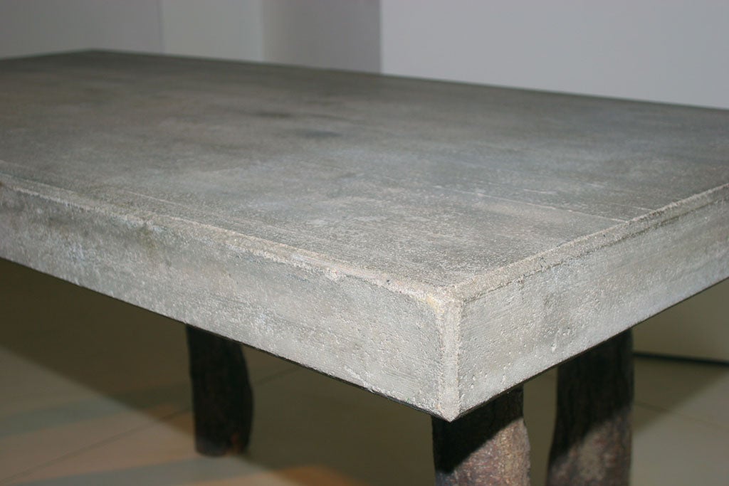 Concrete Table by Jens Peter Schmid For Sale 1