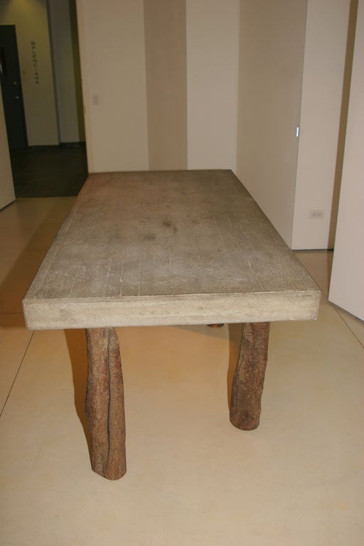 Concrete Table by Jens Peter Schmid For Sale 2