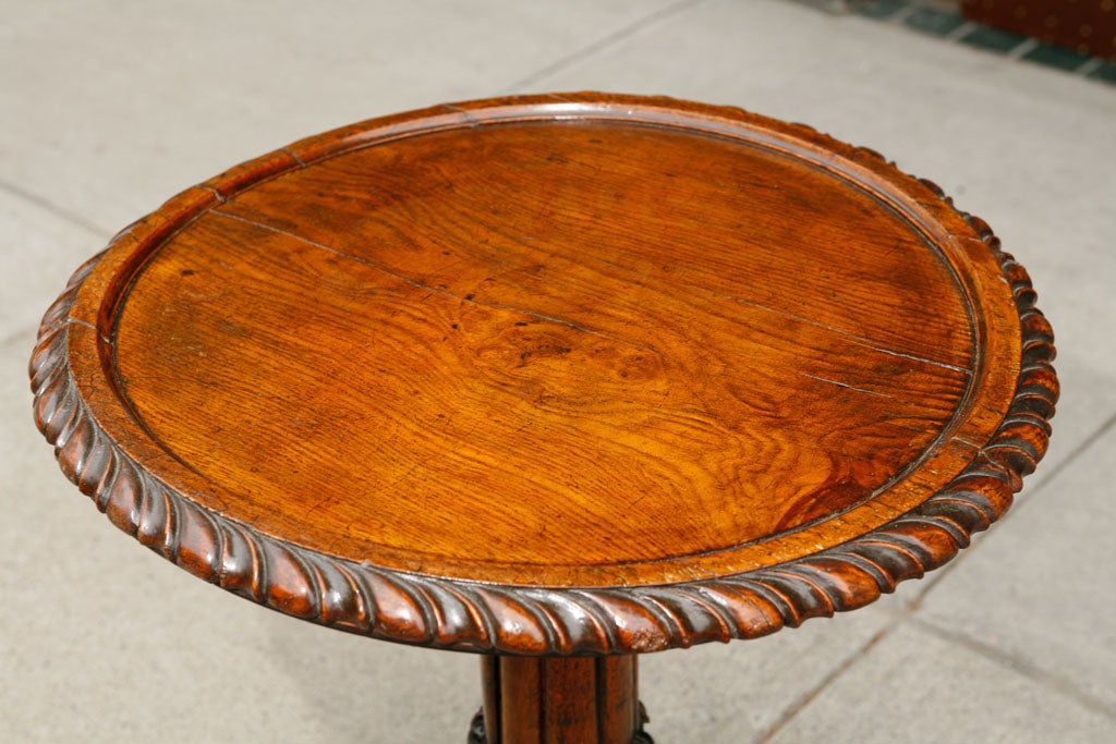 Irish William IV Pollard Oak Metamorphic Table  In Good Condition For Sale In Hudson, NY