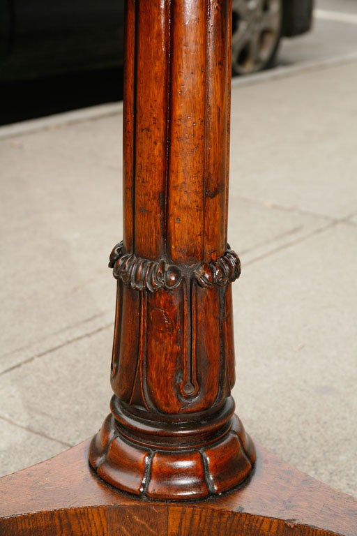 Irish William IV Pollard Oak Metamorphic Table  For Sale 1