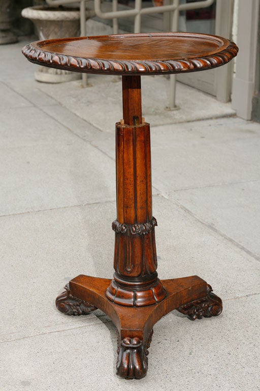 Irish William IV Pollard Oak Metamorphic Table  For Sale 2