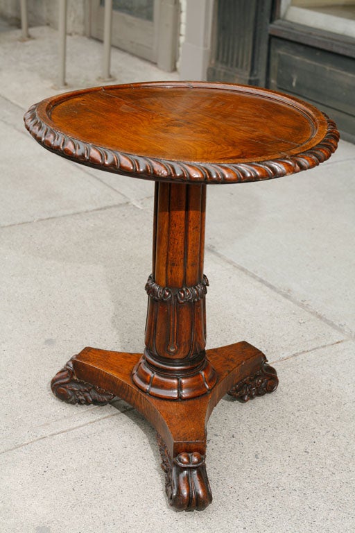 Irish William IV Pollard Oak Metamorphic Table  For Sale 3