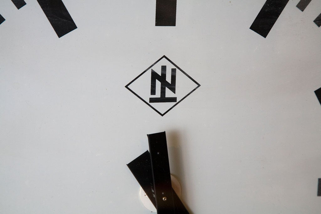 Great old industrial square clock