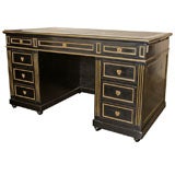 A French Ebonized Desk, Circa 1860