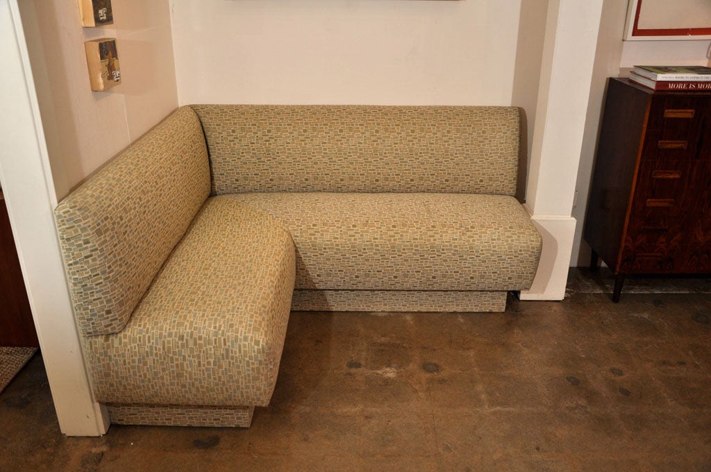 Upholstery Vintage Banquette