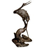 JAPANESE BRONZE INCENSE BURNER