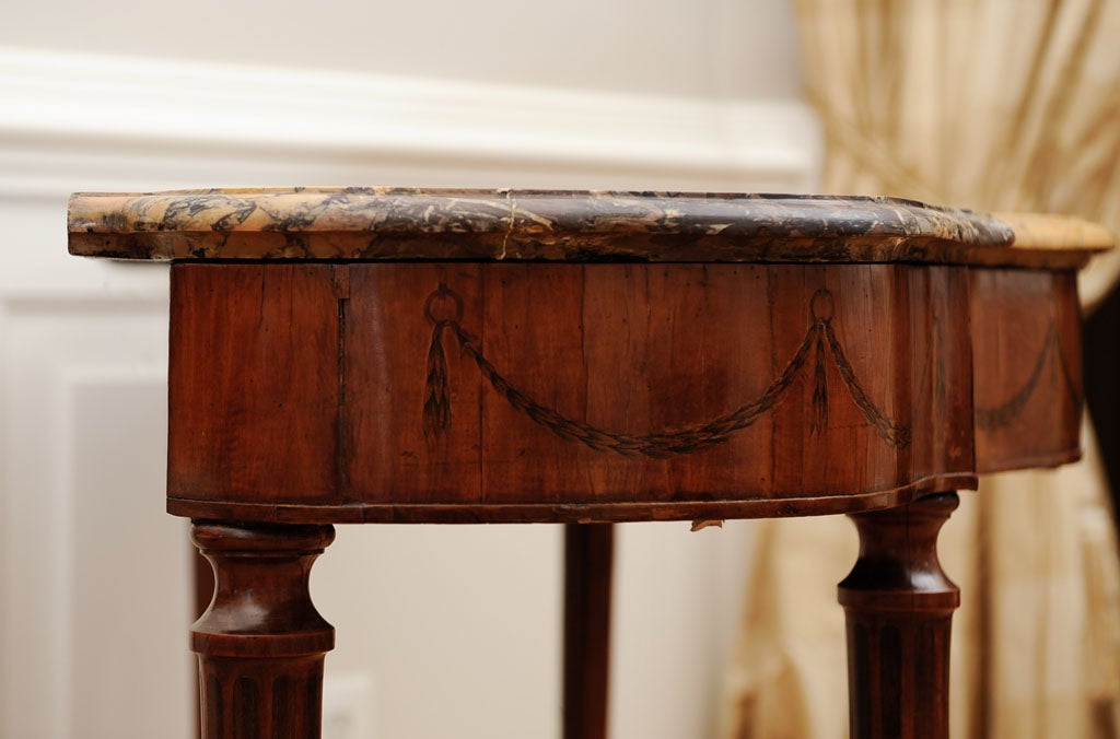 Pair of Sheraton Fruitwood Consoles For Sale 2