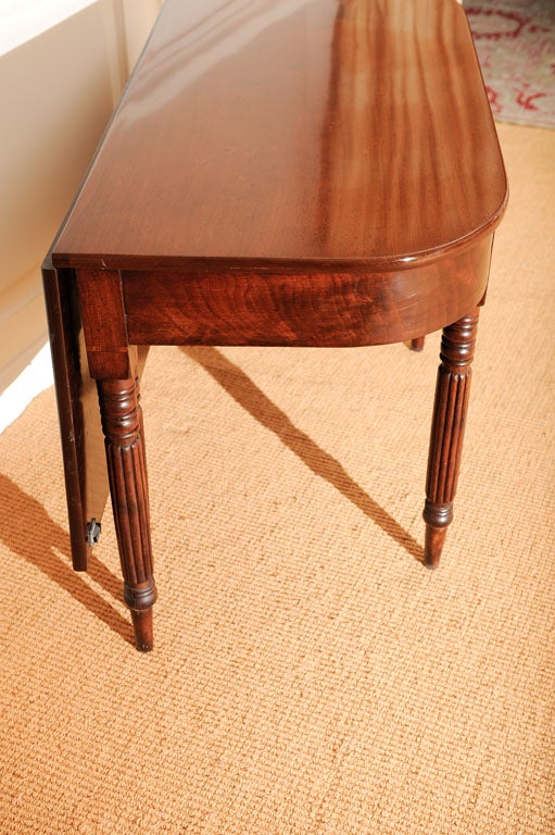 American Federal Two Part Mahogany Banquet Table/Consoles For Sale