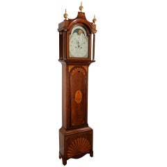 Antique T.O. Springfield, Norwich Tall Clock