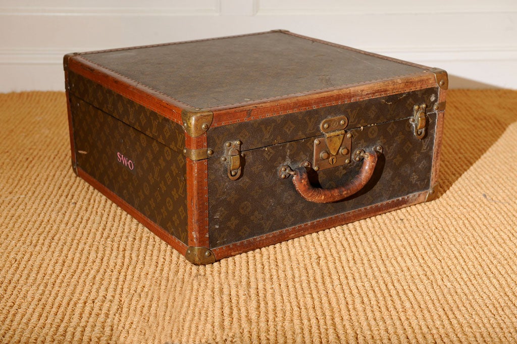 Vintage Louis Vuitton Cabin Trunk with Original Monogram For Sale at  1stDibs